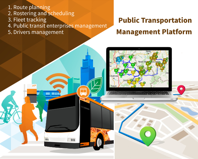 Advanced Public Transportation System web-based platform & APP customization